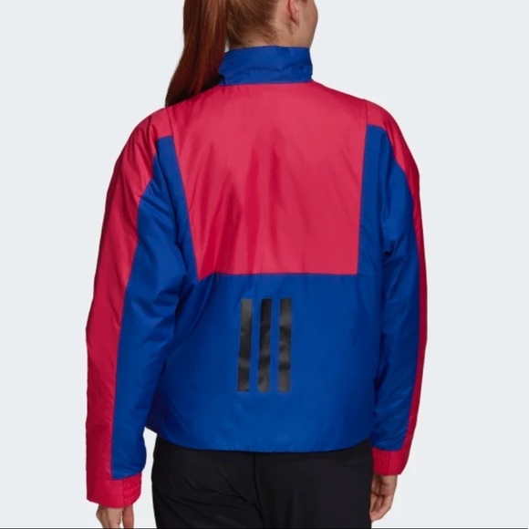 New Adidas BACK TO SPORT LITE INSULATED JACKET size large - Picture 2 of 13
